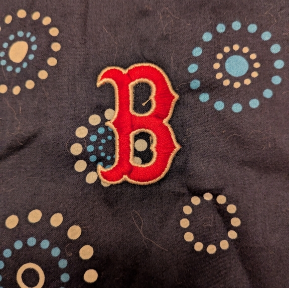 Red Sox Blue Patterned Sleep Pants - Picture 4 of 5